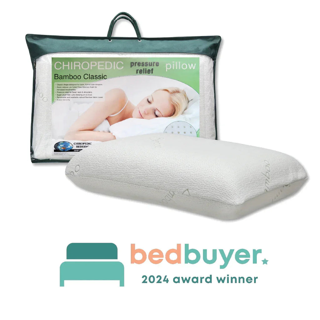 Bamboo Pressure Relief Pillow-Sleep Firm