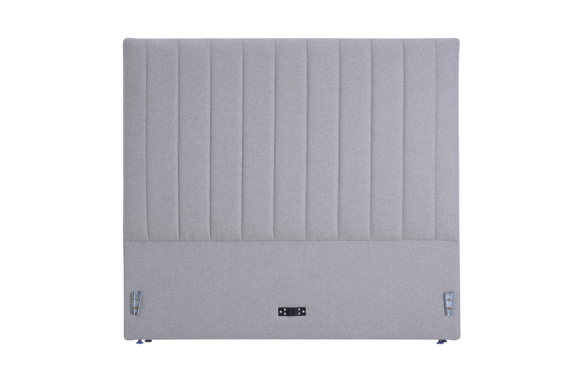 Deluxe Gray Bed Frame-Sleep Firm