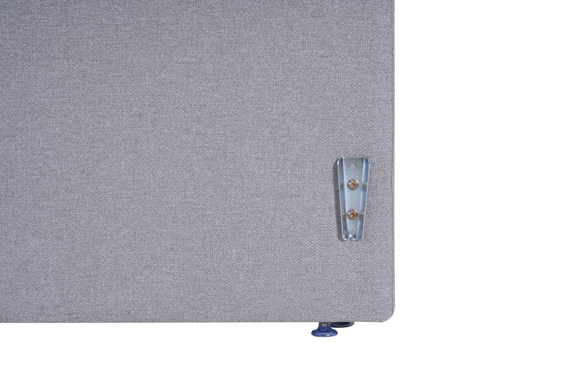 Deluxe Gray Bed Frame-Sleep Firm