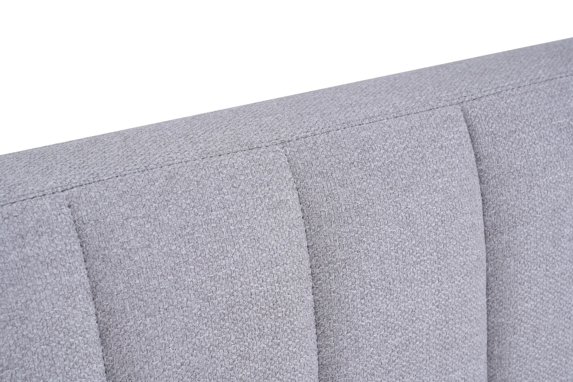 Deluxe Gray Bed Frame-Sleep Firm