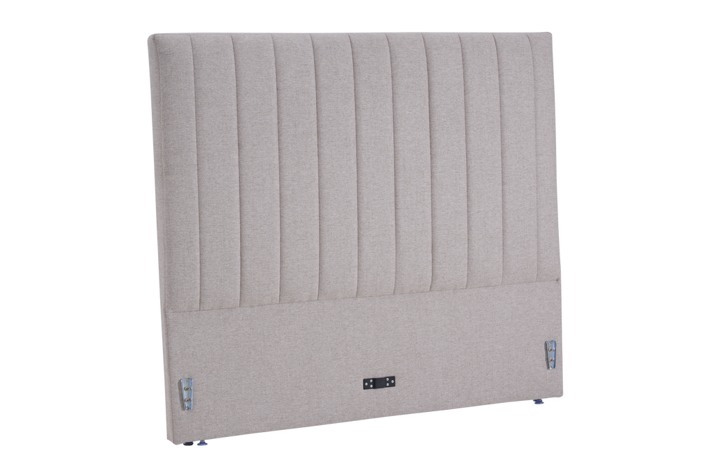 Sleep Firm Luxe mattress and Oatmeal Bed Frame Ensemble-Sleep Firm