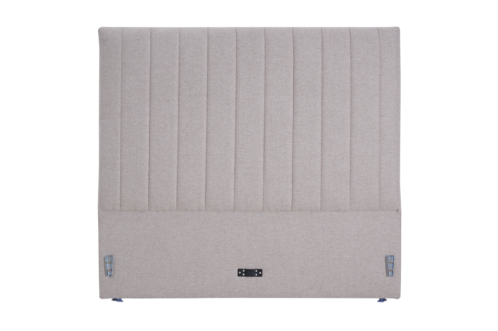 Sleep Firm Luxe mattress and Oatmeal Bed Frame Ensemble-Sleep Firm