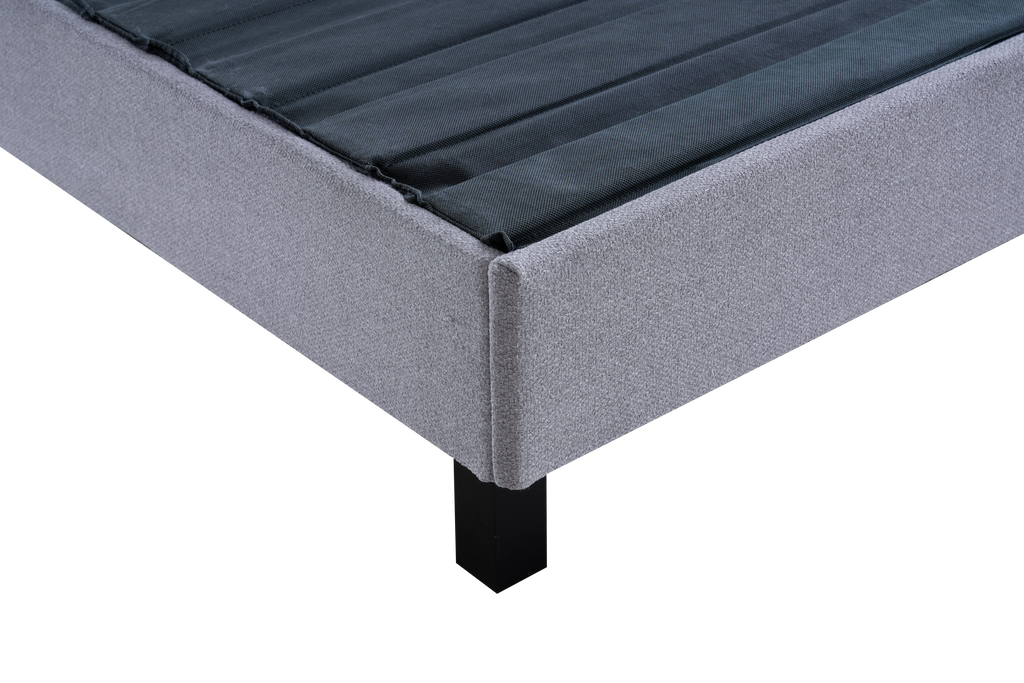 Sleep Firm Luxe mattress and Grey Bed Frame Ensemble-Sleep Firm