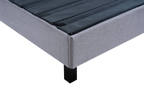 Sleep Firm Luxe mattress and Grey Bed Frame Ensemble-Sleep Firm