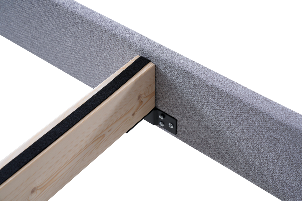 Sleep Firm Luxe mattress and Grey Bed Frame Ensemble-Sleep Firm