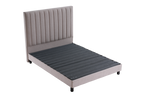 Deluxe Oatmeal Bed Frame-Sleep Firm