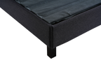 Sleep Firm Luxe mattress and Charcoal Bed Frame Ensemble-Sleep Firm