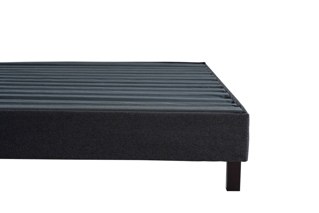 Sleep Firm Luxe mattress and Charcoal Bed Frame Ensemble-Sleep Firm