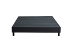 Deluxe Charcoal Bed Frame-Sleep Firm
