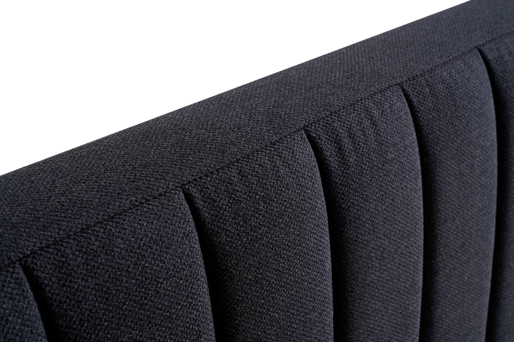 Deluxe Charcoal Bed Frame-Sleep Firm