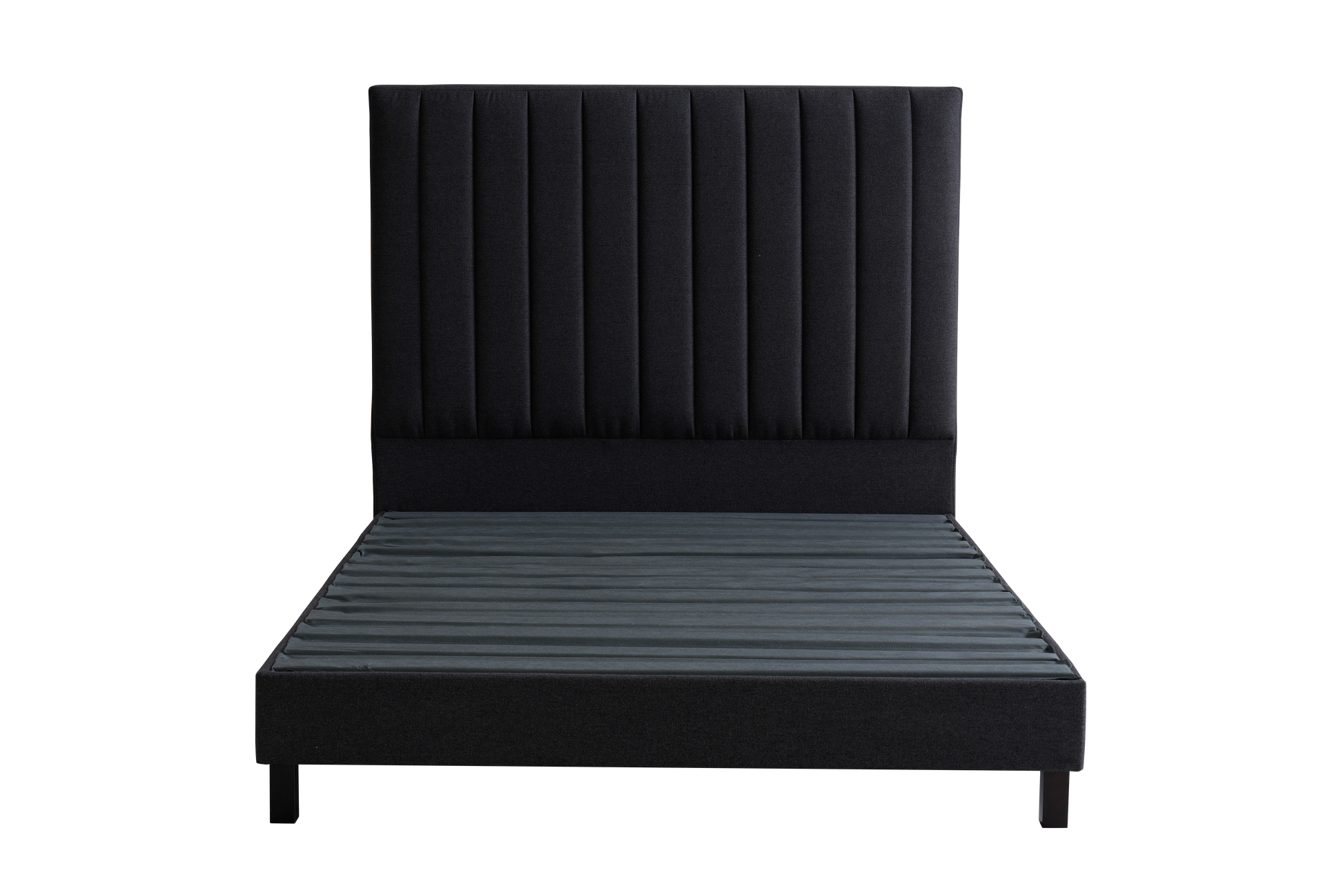 Sleep Firm Luxe mattress and Charcoal Bed Frame Ensemble-Sleep Firm