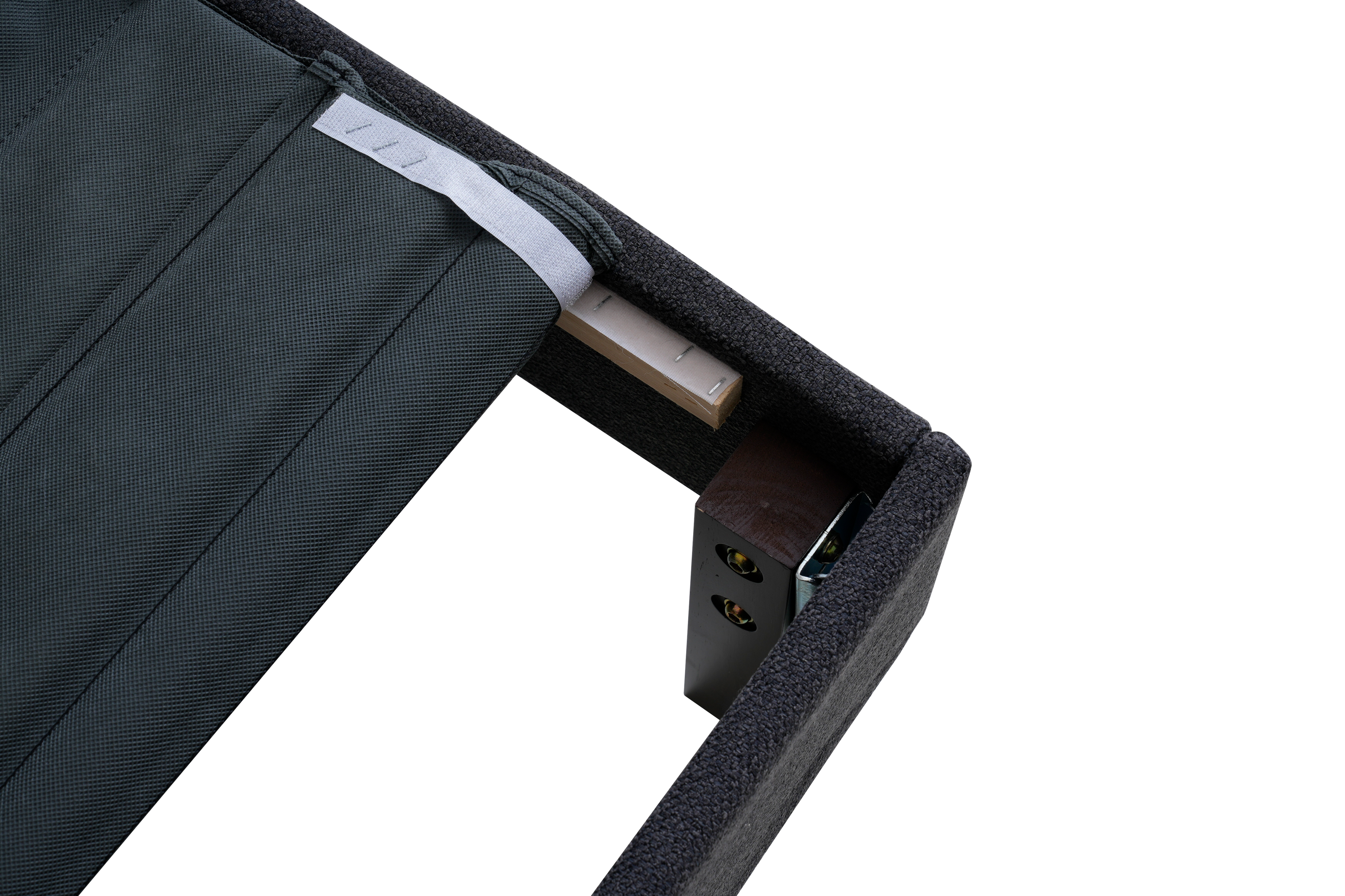 Sleep Firm Luxe mattress and Charcoal Bed Frame Ensemble-Sleep Firm