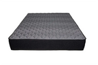 Sleep Firm mattress and Charcoal Bed Frame Ensemble-Sleep Firm