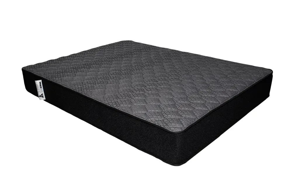 Sleep Firm mattress and Grey Bed Frame Ensemble-Sleep Firm