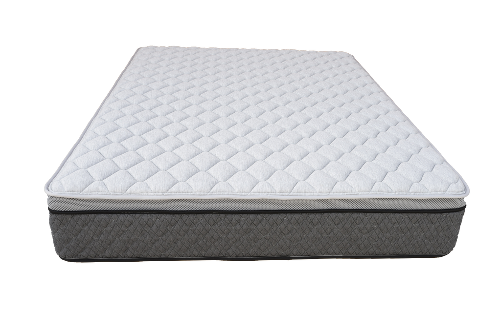 Sleep Firm Luxe mattress and Charcoal Bed Frame Ensemble-Sleep Firm