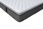 Sleep Firm Luxe mattress and Charcoal Bed Frame Ensemble-Sleep Firm
