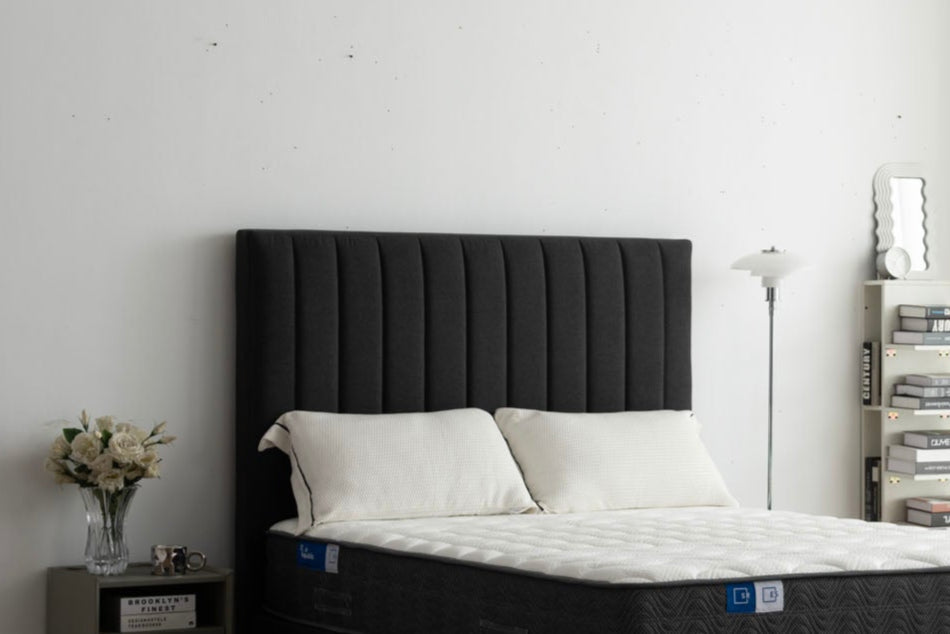 Sleep Firm Luxe mattress and Charcoal Bed Frame Ensemble-Sleep Firm